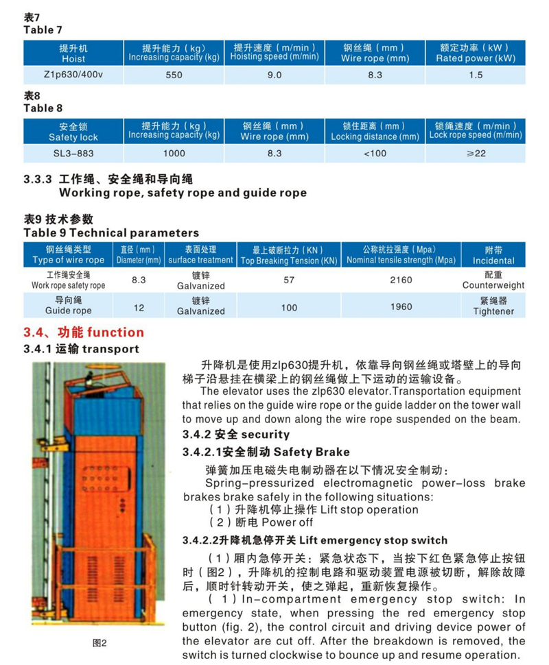 風(fēng)機電控升降機